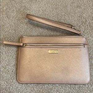 Kate spade wristlet with strap